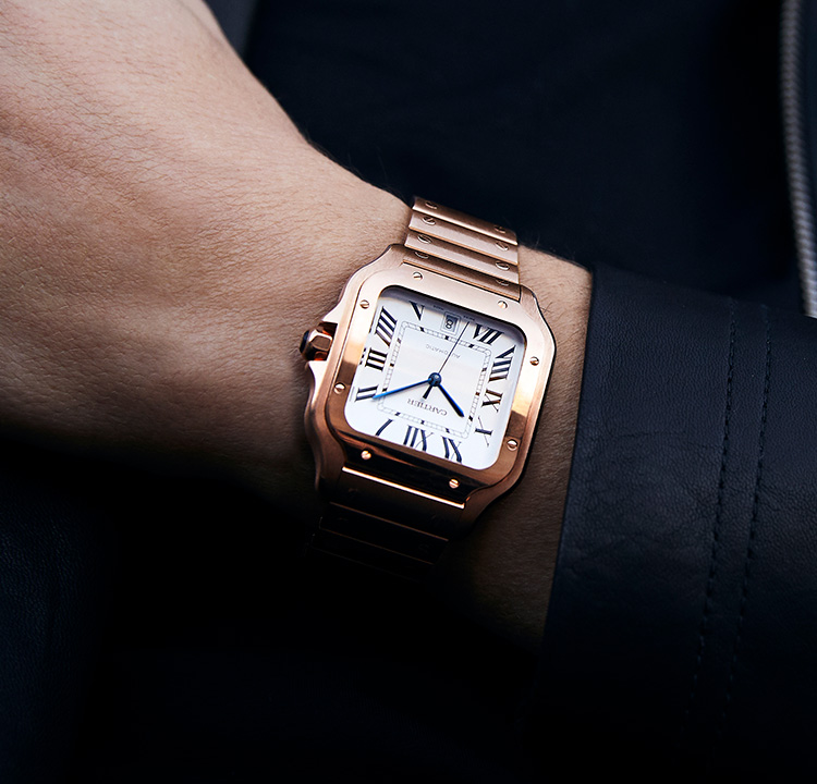 Giới thiệu đồng hồ Santos de Cartier - Giai điệu ngân vang trong giới đồng hồ cao cấp