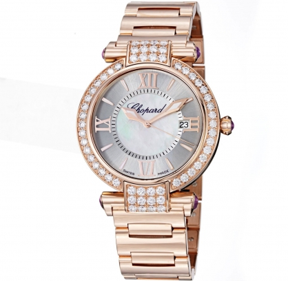Review đồng hồ Chopard Imperiale Mother Of Pearl Diamond 384242-5004