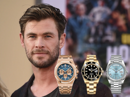 Những mẫu đồng hồ xa xỉ trong bộ sưu tập thời gian của 'thần sấm Thor' Chris Hemsworth 