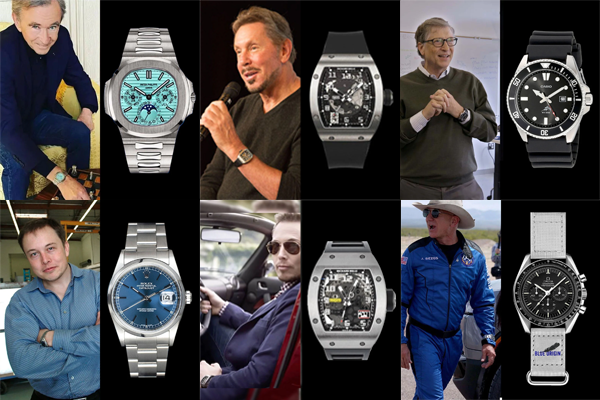 Đồng hồ của những người giàu nhất thế giới 