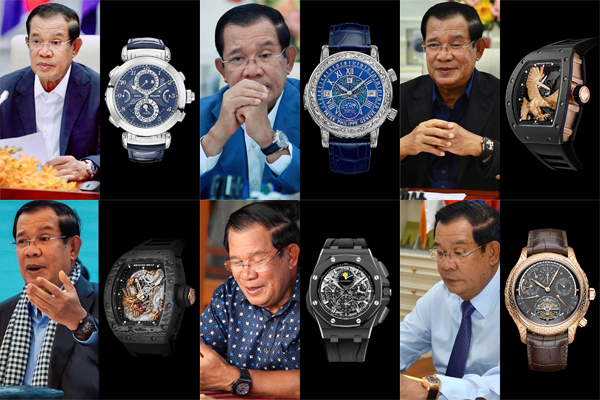 Thủ tướng Hun Sen và bộ sưu tập đồng hồ siêu xa xỉ