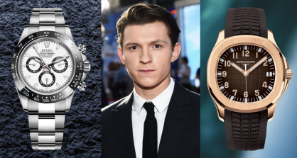 Bộ sưu tập đồng hồ đẳng cấp của Tom Holland, từ Patek Philippe đến Rolex quy tụ 