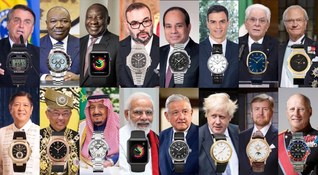 Chiêm ngưỡng đồng hồ của các nhà lãnh đạo trên Thế giới năm 2022 (Phần 3)