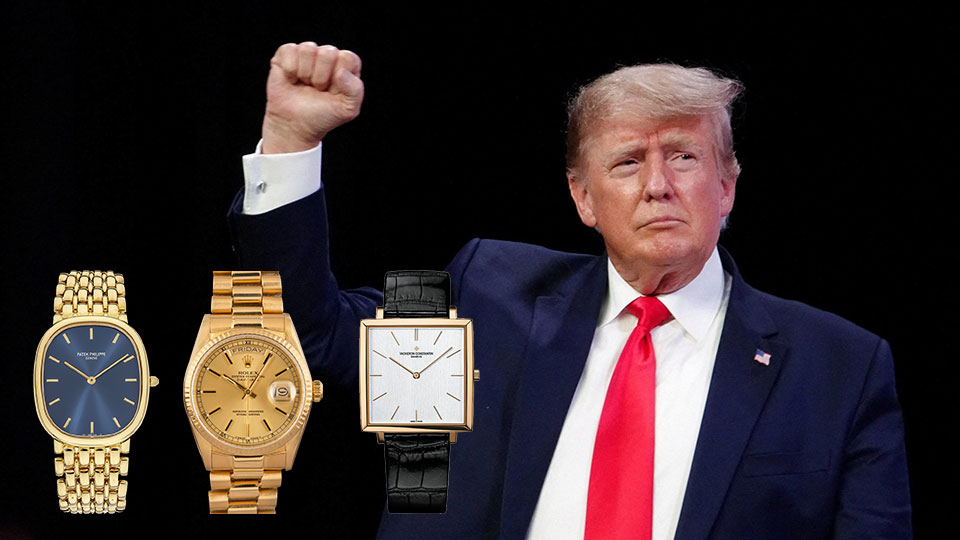 Donald Trump đeo đồng hồ gì?