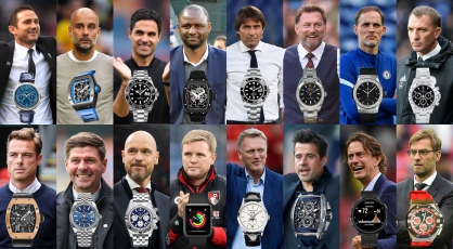 Đồng hồ của các huấn luyện viên Premier League 2022/2023
