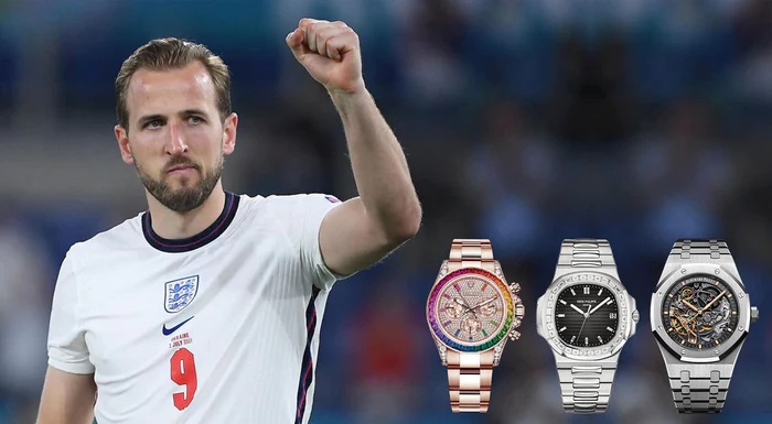 Những mẫu đồng hồ hiệu ‘đắt xắt ra miếng’ của đội trưởng bóng đá Anh - Harry Kane