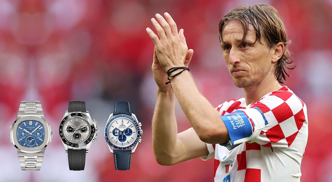 Khám phá bộ sưu tập đồng hồ xa xỉ của đội trưởng bóng đá Croatia - Luka Modric