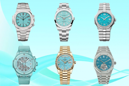 Những mẫu đồng hồ mặt số ‘Tiffany’ tuyệt đẹp và hấp dẫn 