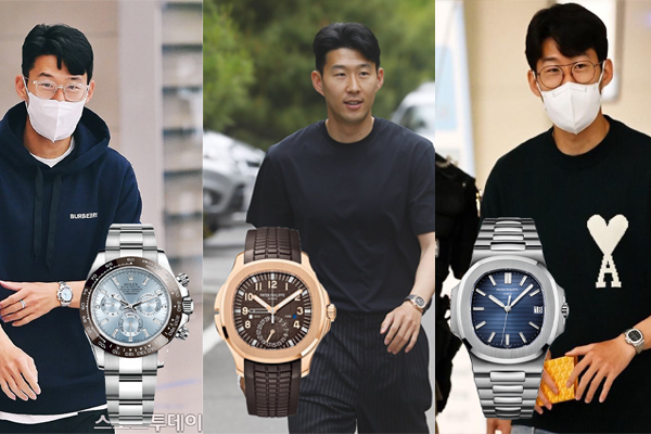 Bộ sưu tập đồng hồ hiệu của Son Heung-min 