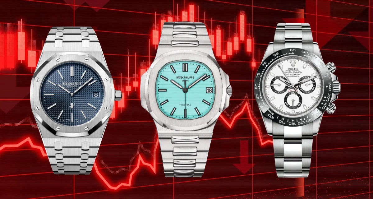 Thị trường đồng hồ đang trải qua một đợt điều chỉnh giá kéo dài