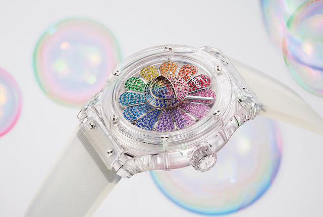 Hublot và Takashi Murakami ra mắt chiếc đồng hồ thứ hai trong sự hợp tác: Classic Fusion Takashi Murakami Sapphire Rainbow 'mê hoặc' người thưởng thức
