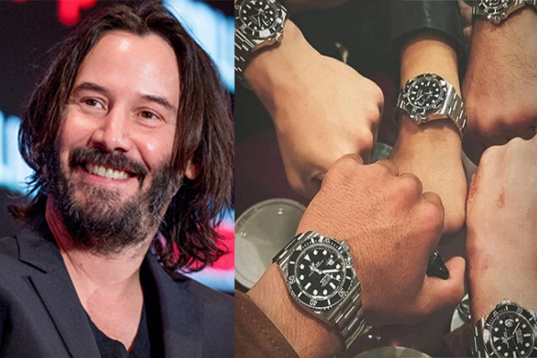Keanu Reeves tặng đồng hồ Rolex Submariner cho người đóng thế 