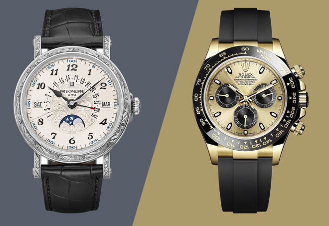 Năm 2022, Patek Philippe và Rolex tiếp tục là những thương hiệu đồng hồ đầu tư tốt nhất 