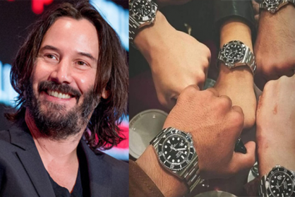 Keanu Reeves tặng đồng hồ Rolex Submariner cho người đóng thế 