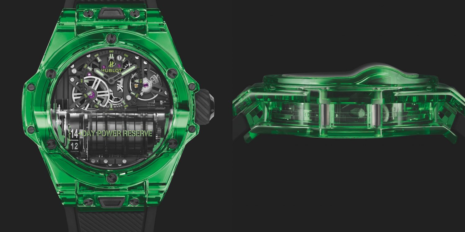 Hublot gia nhập những chân trời mới trong chế tạo đồng hồ với Big Bang MP-11 Green Saxem