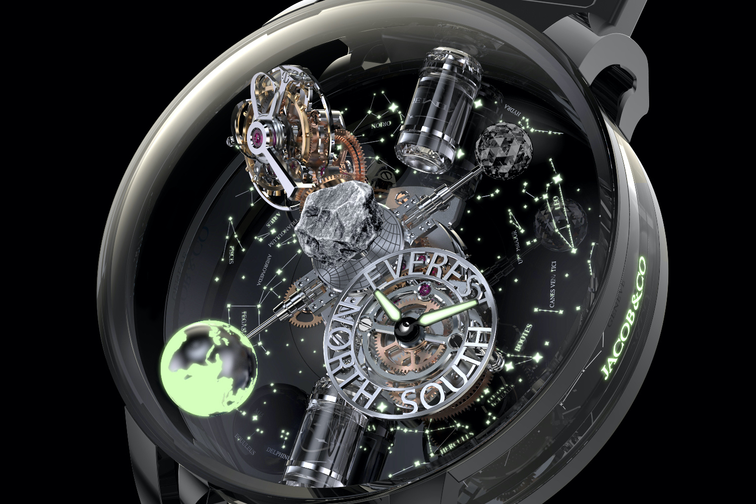 Jacob & Co. giới thiệu đồng hồ “Astronomia Everest” mới trị giá 884.800 usd - Tôn vinh vẻ đẹp và làm nổi bật những rủi ro mà Hành tinh Trái đất phải đối mặt