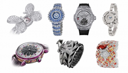 Top 7 tuyệt tác đồng hồ đính kim cương quyến rũ nhất mọi thời đại