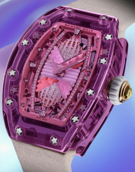 Màu tím phủ sóng ngành đồng hồ xa xỉ