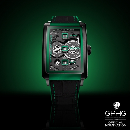 Franck Muller Long Island Evolution Master Jumper nhận đề cử GPHG 2024 hạng mục Đồng hồ nam có chức năng phức tạp