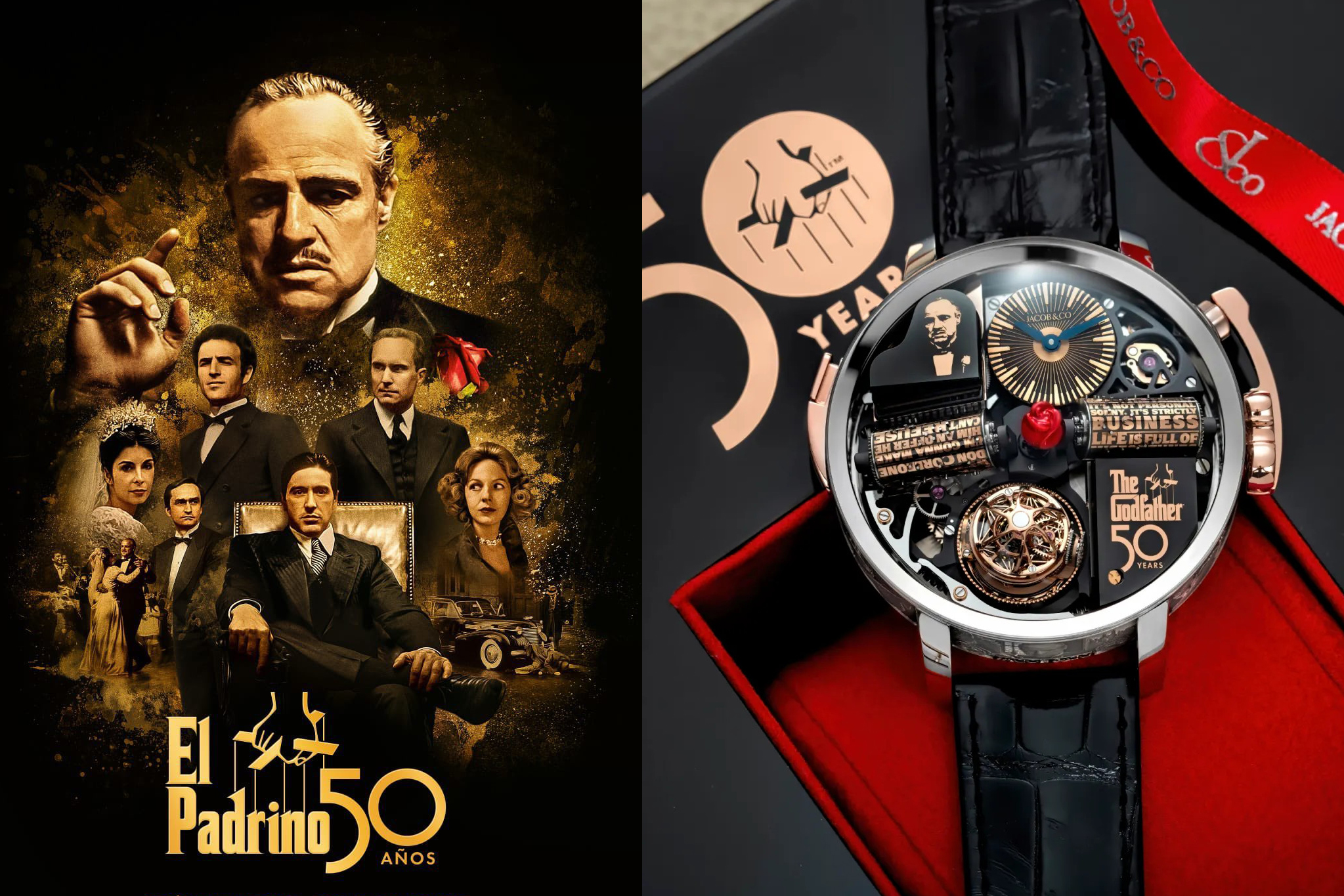 Jacob & Co. ra mắt ấn phẩm Opera Godfather 50th Anniversary kỷ niệm 50 năm ra rạp của bộ phim “The Godfather”