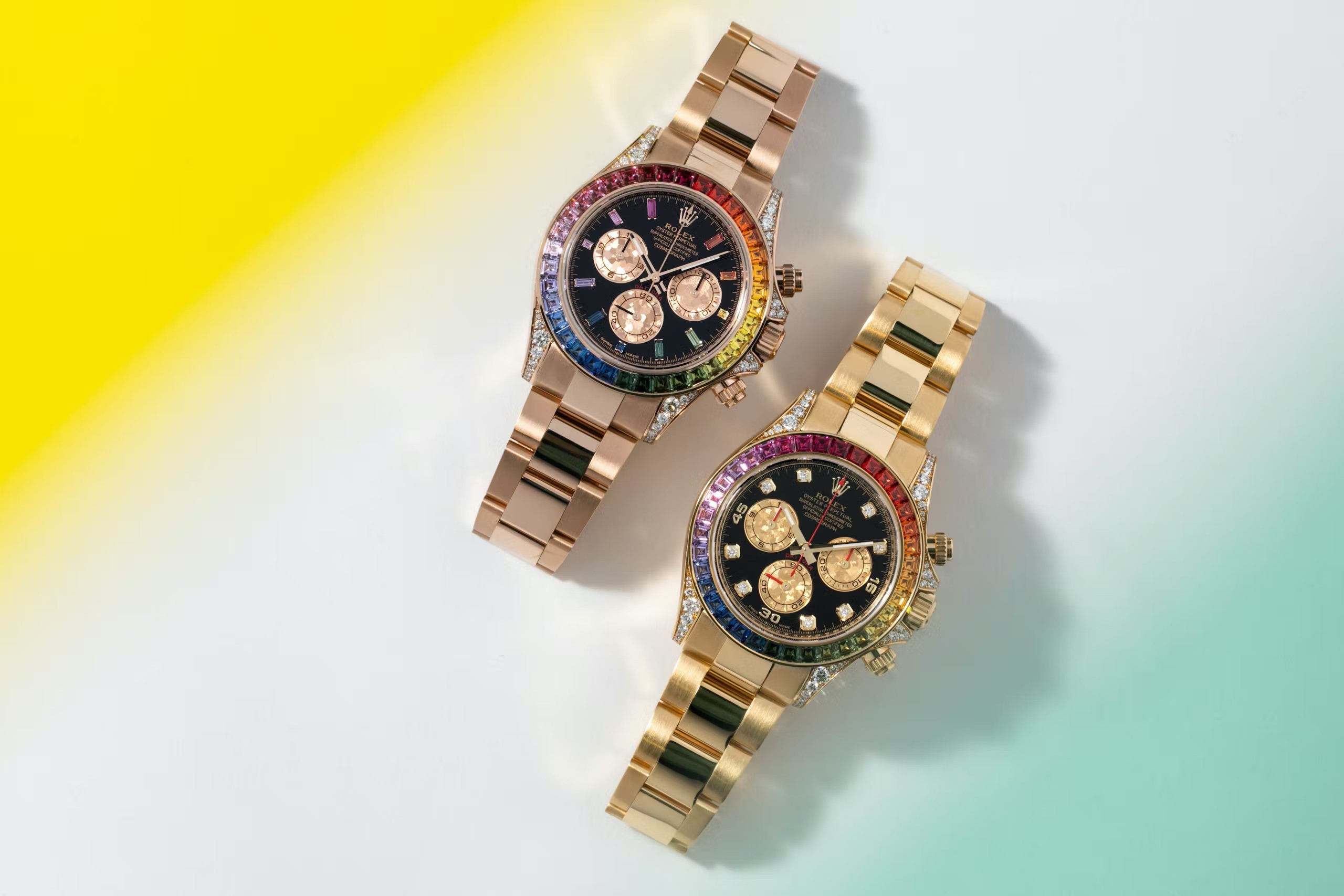 7 mẫu đồng hồ cầu vồng tuyệt vời nhất từ Rolex, Audemars Piguet, Richard Mille,...