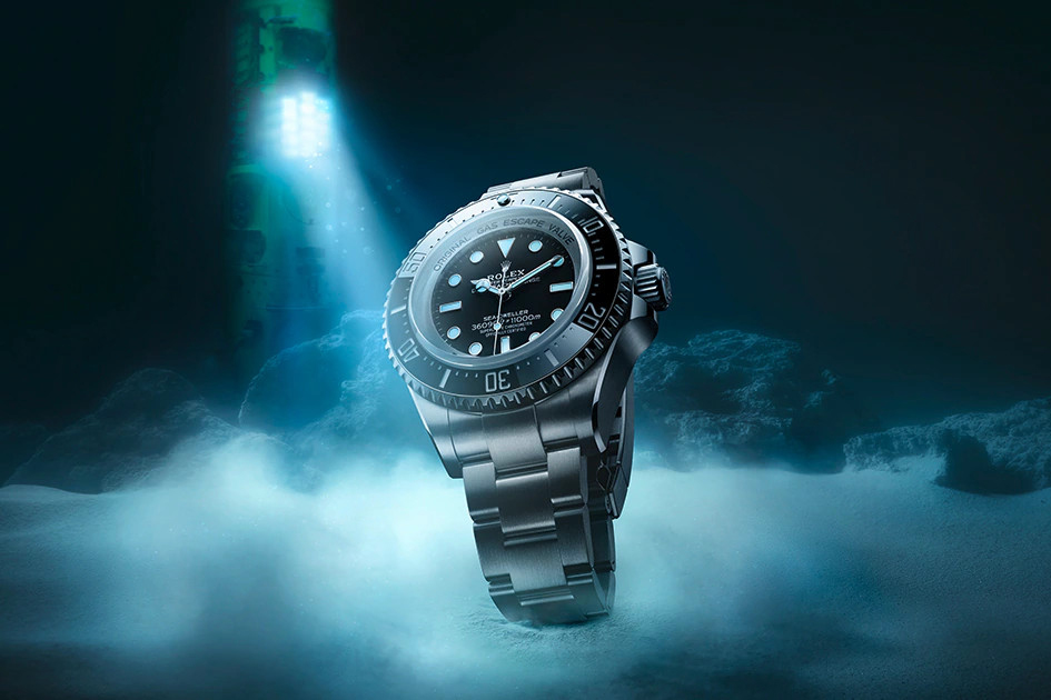 Rolex thiết lập kỷ lục kháng nước hơn 36.000 feet với Deepsea Challenge mới được làm hoàn toàn bằng Titanium