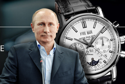 Bộ sưu tập đồng hồ “siêu khủng” của Tổng thống Nga Vladimir Putin