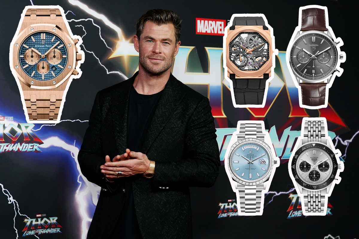Chiêm ngưỡng bộ sưu tập đồng hồ cực khủng của “Thần Sấm” Chris Hemsworth