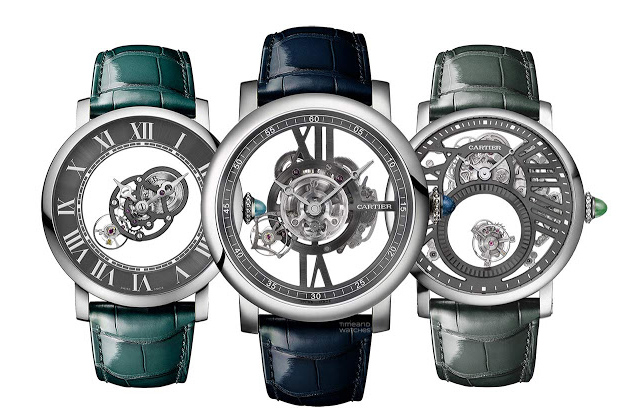 Rotonde De Cartier Precious 'Icons Set': Bộ ba đồng hồ biểu tượng quý giá của Cartier