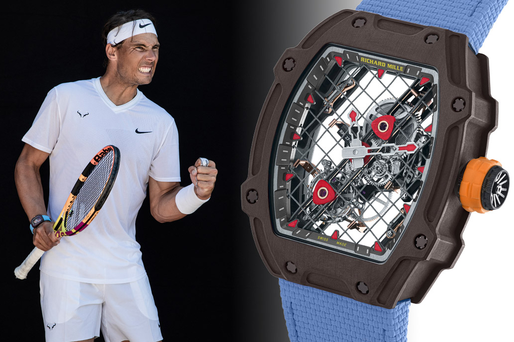 Richard Mille vừa tung ra một mẫu đồng hồ mới đánh dấu kỷ niệm 10 năm hợp tác với ngôi sao quần vợt Rafael Nadal
