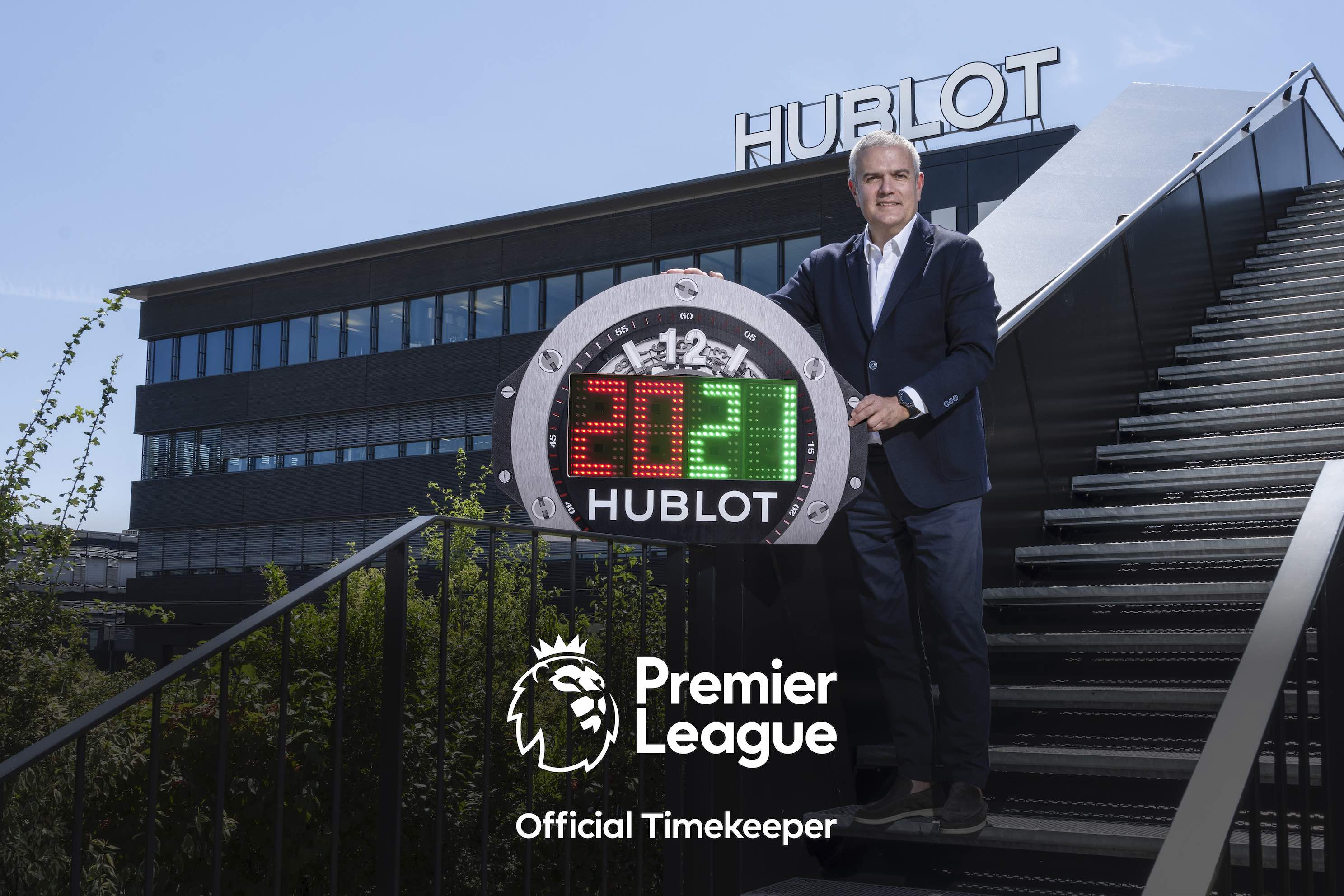 Premier League công bố Hublot là thương hiệu đồng hồ bảo trợ thời gian chính thức của Premier League 2020-21