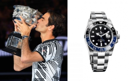 5 mẫu đồng hồ Rolex gắn liền với tên tuổi của Roger Federer 