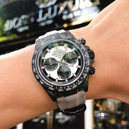 Rolex DiW Daytona Forged Carbon Cream 40mm