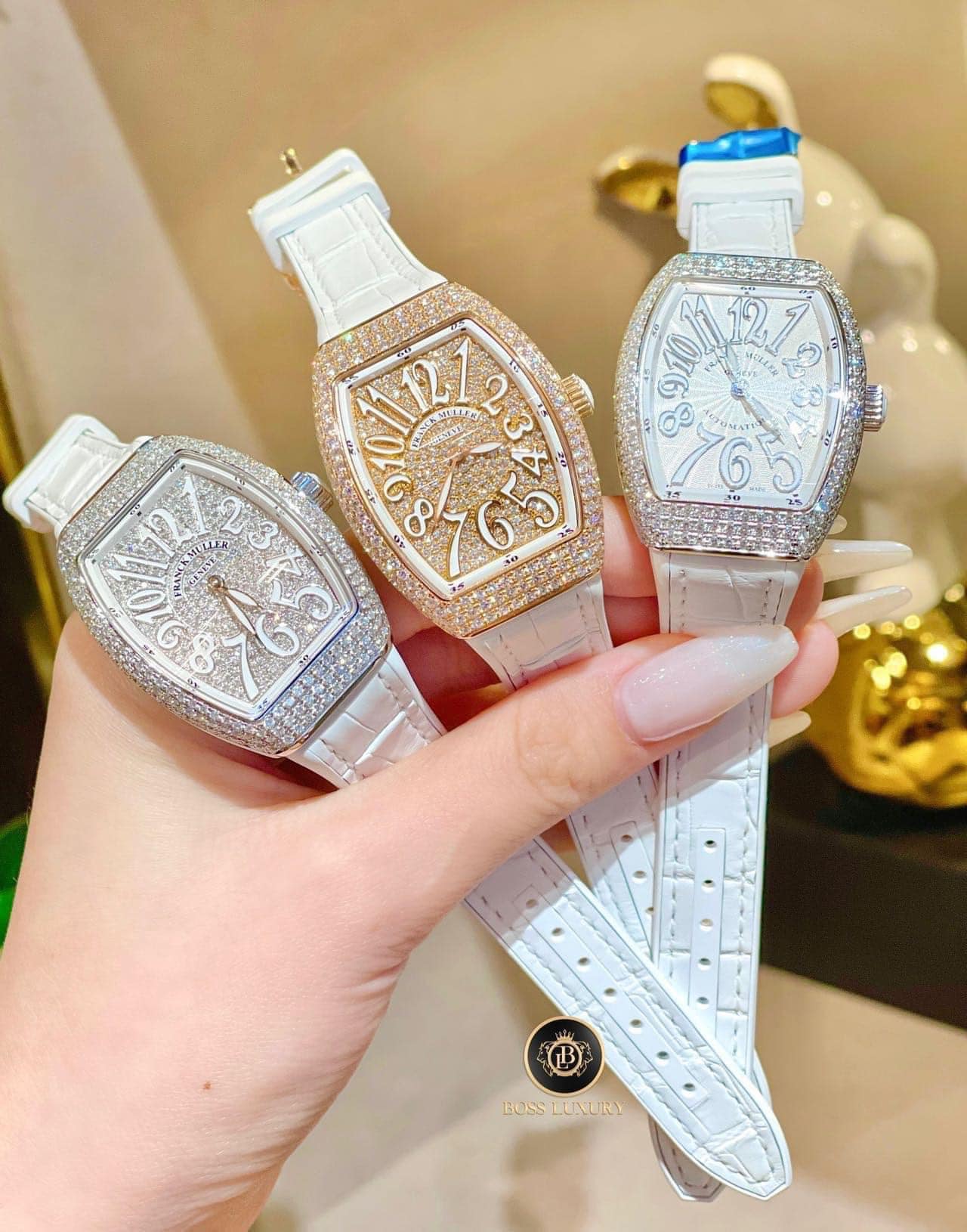 Đồng hồ Franck Muller nữ chính hãng tại Boss Luxury