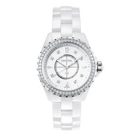 Đồng hồ Chanel J12 Automatic Crystal White Dial Diamond H5700