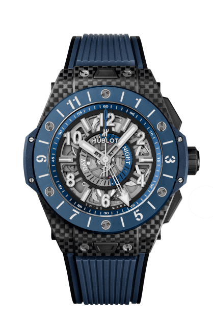 Hublot Big Bang Unico GMT Carbon Blue Ceramic 45mm