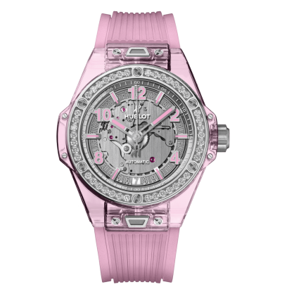 Hublot Big Bang One Click Pink Sapphire Diamonds 39mm