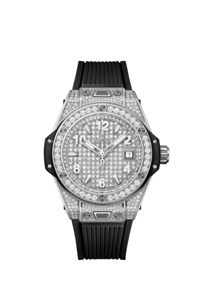 Hublot Big Bang One Click Steel Full Pave 33mm