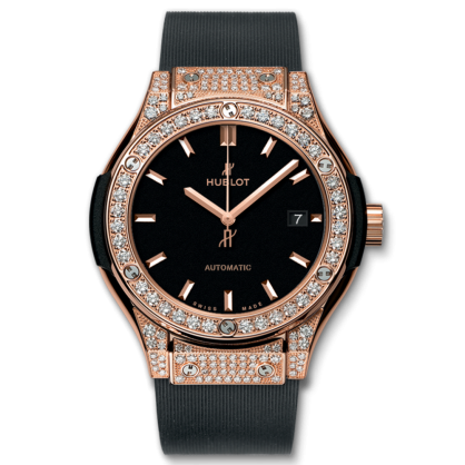 Hublot Classic Fusion King Gold Pave 33mm