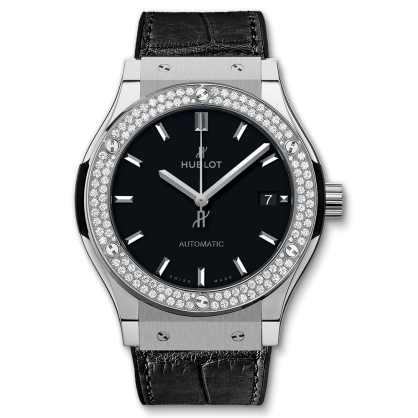 Đồng Hồ Hublot Classic Fusion Titanium Diamonds 38mm