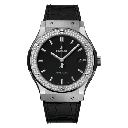 Đồng Hồ Hublot Classic Fusion Titanium Diamonds 45mm