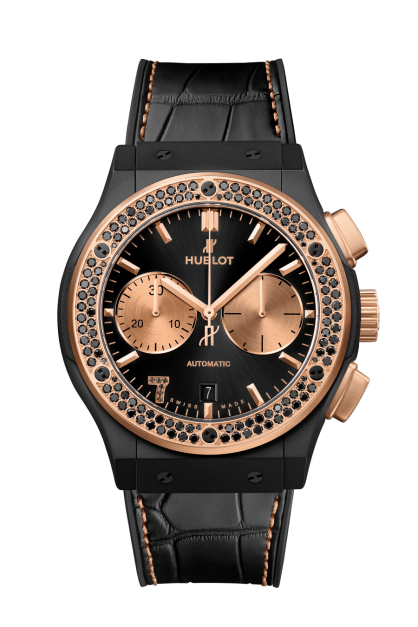 Đồng Hồ Hublot Classic Fusion Chronograph Las Vegas Boutiques Diamonds 45mm