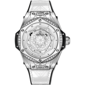 Đồng Hồ Hublot Big Bang One Click Sang Bleu Steel White Diamonds 39mm