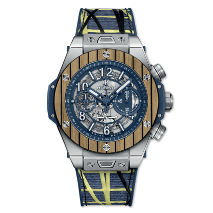 Đồng Hồ Hublot Big Bang Unico Teak Italia Independent Titanium