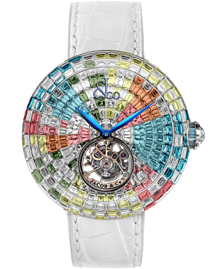 Jacob & Co Brilliant Flying Tourbillon Arlequino Pastel