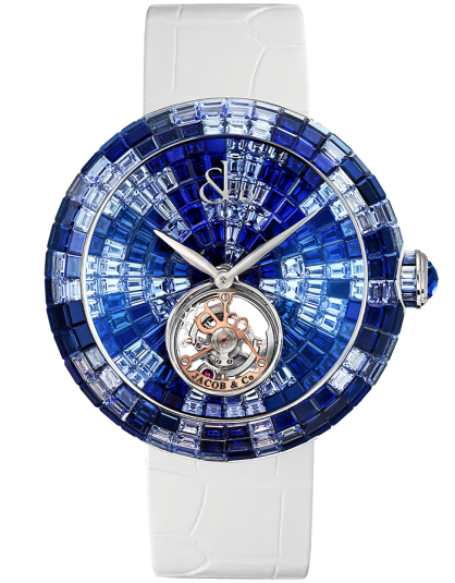 Jacob & Co Brilliant Flying Tourbillon Blue Shades