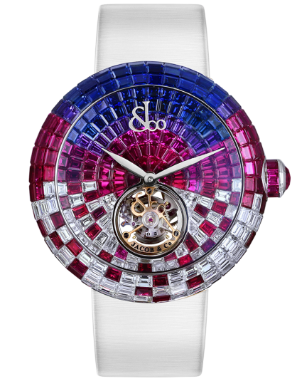 Jacob & Co Brilliant Flying Tourbillon Purple Degrade