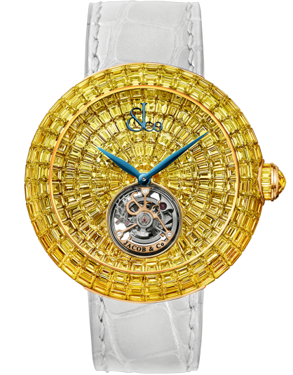 Jacob & Co Brilliant Flying Tourbillon Yellow Diamonds