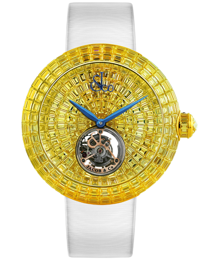 Jacob & Co Brilliant Flying Tourbillon Yellow Sapphire