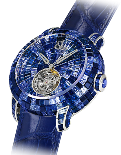 Jacob & Co CAVIAR TOURBILLON CAMO BLUE